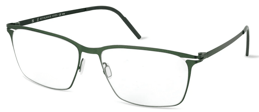 Reykjavik Eyes Tomas Khaki Black Titanium Glasses